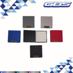 95X95mm Luxury Note Paper in Leather box, assorted colors
