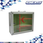 First Aid Box with Door and Lock, Horizontal with handle